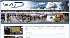 Desktop Screenshot of aero13.com
